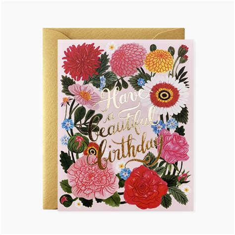 Oana Befort Beautiful Birthday Card The Paper Parlour