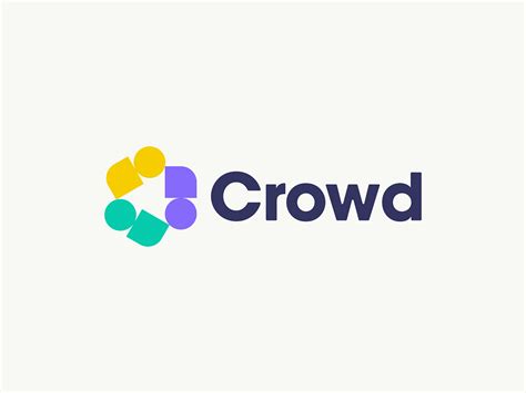 Crowd Logo By Pixtocraft On Dribbble