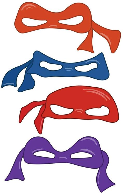 Teenage mutant ninja turtles mask vector 29890083 Vector Art at Vecteezy