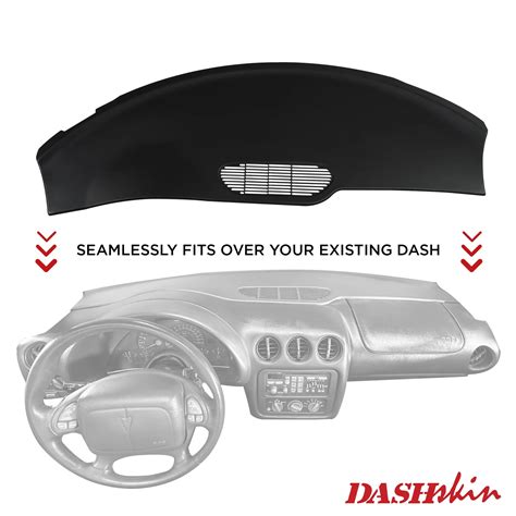 DashSkin Molded Dash Cover For 97 02 Camaro Firebird In Black USA Made