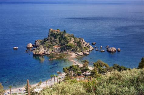 Isola Bella Beach, Taormina Stock Photo - Image of mazzar, place: 13660934