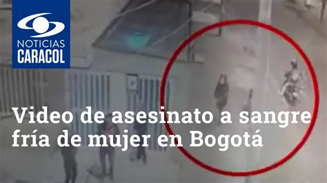 Impactante video de asesinato a sangre fría de mujer de 56 años en