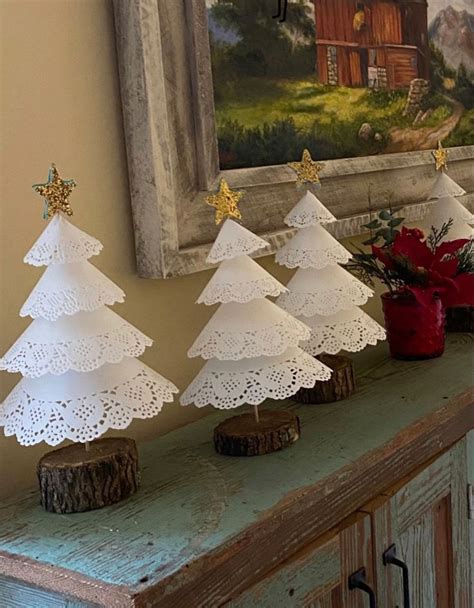 Pin By Paula Sporluck On Doily Crafts In 2024 Christmas Crafts Diy