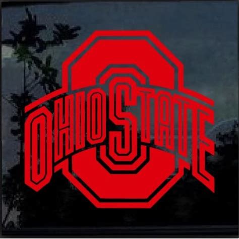 Ohio State Buckeyes Window Decal Sticker | Custom Made In the USA ...