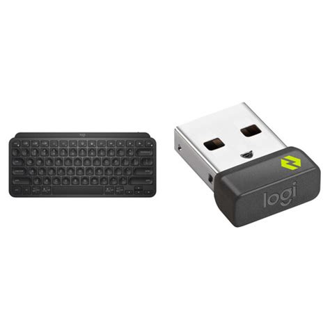 Logitech Mx Keys Mini Wireless Keyboard And Logi Bolt Usb Receiver