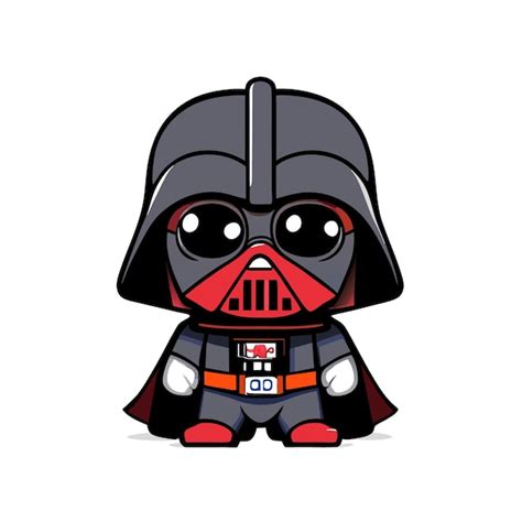 Premium Vector Darth Vader Vector Illustration Cartoon