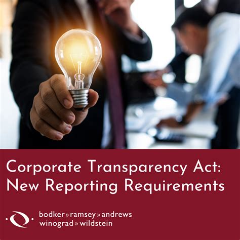 Get Ready: New Reporting Requirements under the Corporate Transparency ...