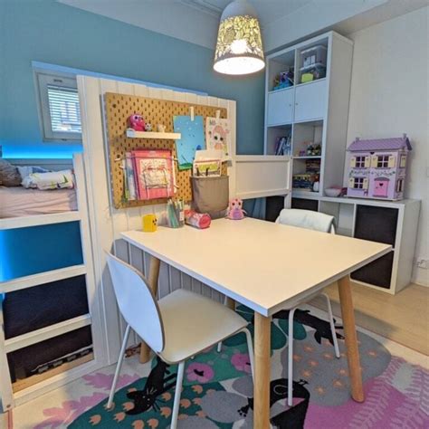 Art desk for kids - IKEA Hackers