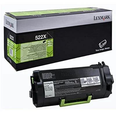 Original OEM Toner Cartridge Lexmark 522X 52D2X0E Black