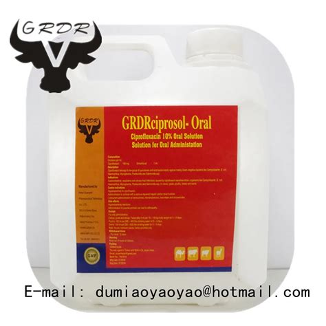 Veterinary Antibiotics Ciprofloxacin Oral Solution For Animals Buy