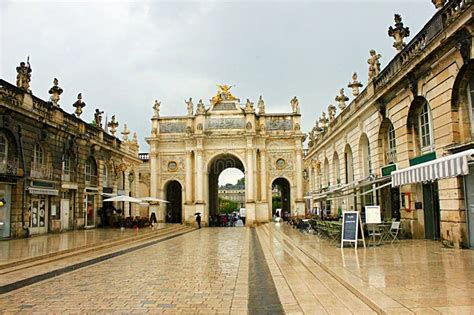 The Stanislas Place in Nancy Editorial Image - Image of gate, center ...