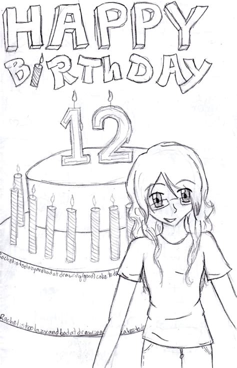 Birthday Card Drawing at GetDrawings | Free download