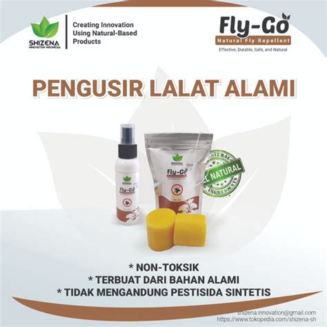 Jual Flygo Gel G Dan Spray Ml Pengusir Lalat Berbahan Alami