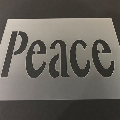 Skeleton Hand Peace Sign Stencil Buy 2 Get 1 Free Mix Etsy