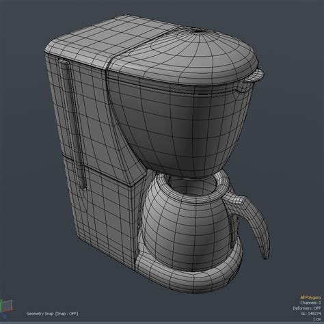 coffee machine 3d model