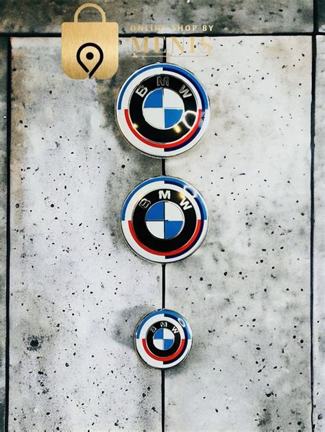 BMW M Jubiläum Motorhauben Heckklappen Lenkrad Emblem Logo Kaufen auf