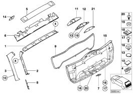 Bmw Verkleidung Heckklappe Oben Innen Kaufen Bmw Online Shop