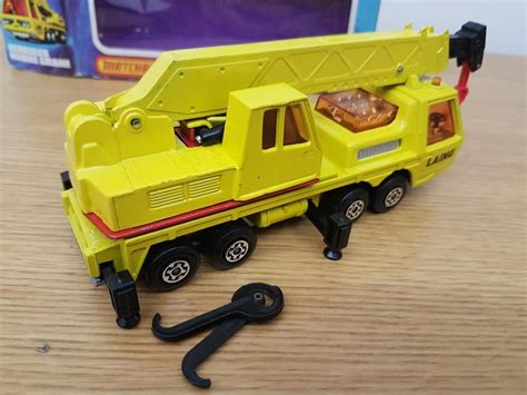 Matchbox Lesney England King Size K Hercules Mobile Crane Laing Box