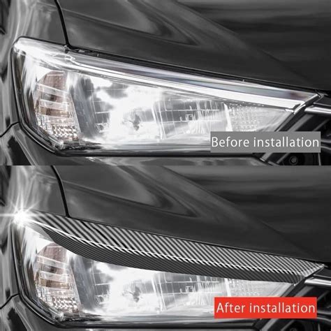 Perodua Bezza Head Lamp Eye Lid Cover Sportivo Design Head