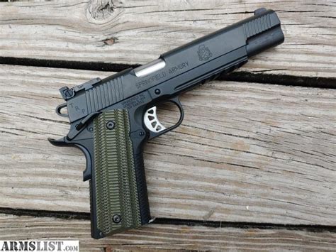 ARMSLIST For Sale SPRINGFIELD 1911 TRP OPERATOR LONGSLIDE RMR 10MM