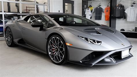 DELIVERING A MATTE GRIGIO TITANS 2021 Lamborghini Huracán STO YouTube