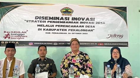 Diseminasi Inovasi Strategi Pengembangan Inovasi Desa Melalui