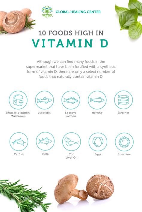 10 Foods High In Vitamin D