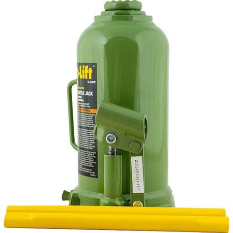 Pro Lift B W Ton Capacity Hydraulic Welded Bottle Jack With Side