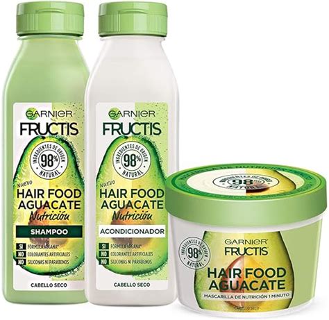 Garnier Fructis Hair Food Aguacate Rutina Completa Amazon Mx Belleza