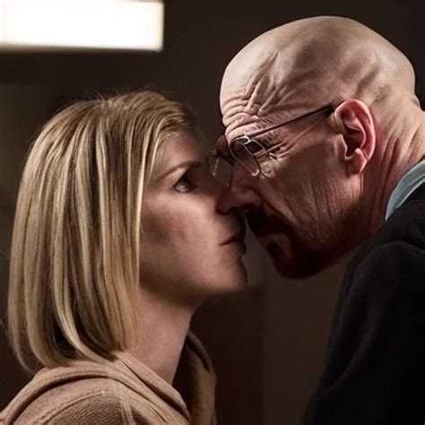 Walter White Kissing Kim Wexler Passionately Stable Diffusion Openart