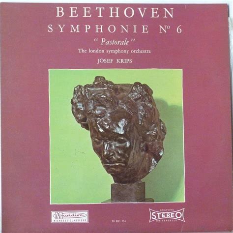 Beethoven Symphonie N Pastorale De Josef Krips The London