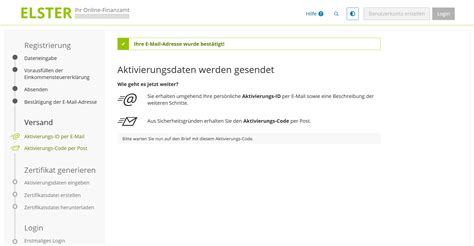 So Funktioniert Die Registrierung Bei Elster Online