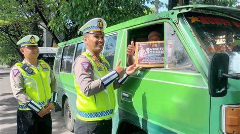 Pengguna Jalan di Boyolali Kaget Dihentikan Petugas, Padahal Sudah Tertib: Eh Ternyata Dapat ...