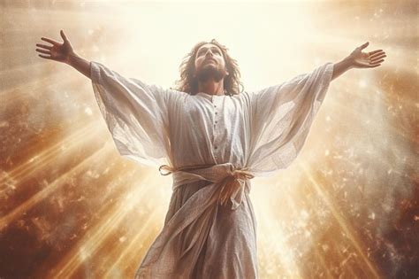 Premium Ai Image Ascension Day Of Jesus Christ Or Resurrection Day Of