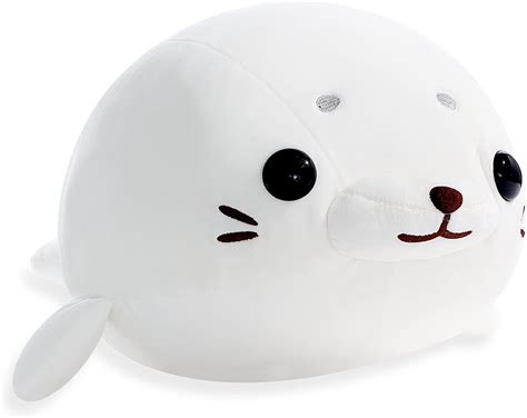 Amazon.com: AEECASI Super Soft Seal Plush Cuddle Pillow, Chubby Seal Stuffed Animal, Cute ...