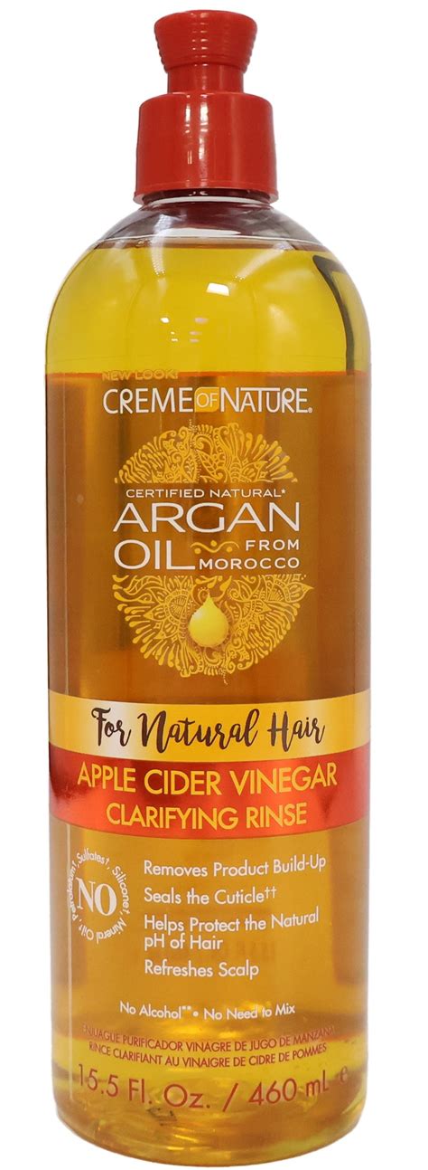 Creme Of Nature Apple Cider Vinegar Clarifying Rinse Ingredients Explained