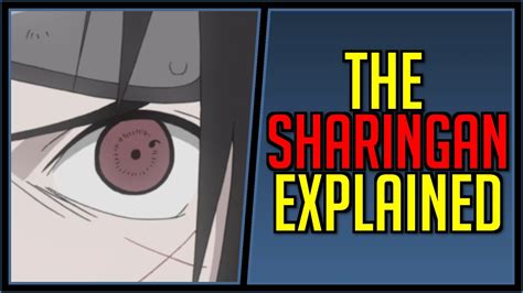 Explaining the Sharingan - YouTube