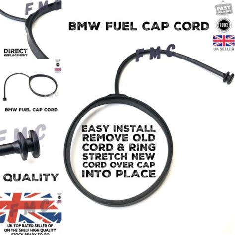 Bmw 1 2 3 4 5 Series Fuel Cap Retaining Band Tether Cord Strap Z3 Z4 X1 X3 X5 Ebay