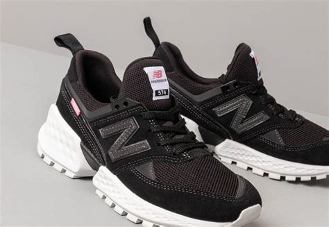 New Balance 574 Black White Lyst