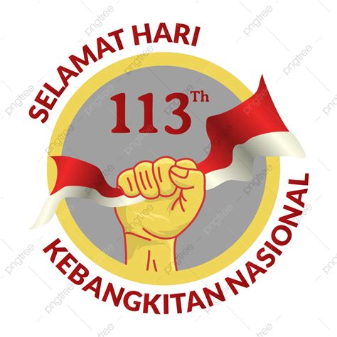 Indonesian Vector Png Images Kebangkitan Nasional Greeting Logo