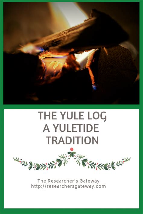 The History of the Yule Log - The Researcher's Gateway