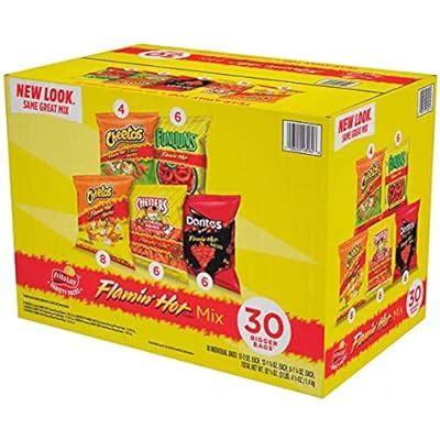 Buy CR CHIPS Frito Lay Flamin Hot Variety Pack Delicious Spicy Chips30 Pack Online At Lowest