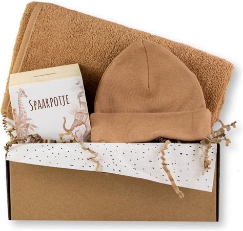 Kraamcadeau Cadeaubox Neutraal Hip Mama Box Unisex Small Bol