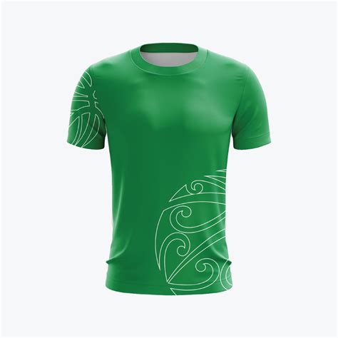 Maori Basketball Merchandise -2022-Adults Green Tee | SAS Sport