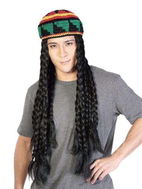 Amazon Aicker Rasta Dreadlocks Hat Wig With Tam Inch Reggae