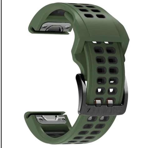 Bracelet De Rechange En Silicone 26mm Pour Garmin Fenix 6X GPS 6X PRO