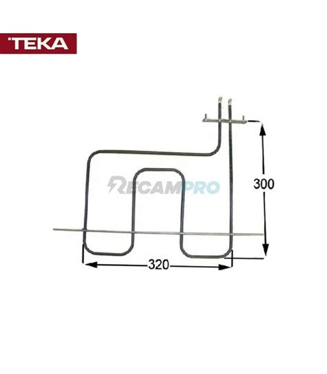 Resistencia Solera Horno Teka W Recampro