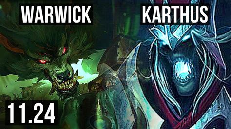 Warwick Vs Karthus Jng M Mastery Games Legendary