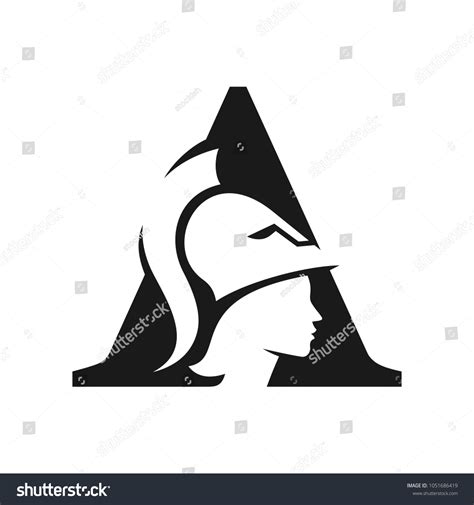 Athena Symbol Vector File Stock Vector (Royalty Free) 1051686419