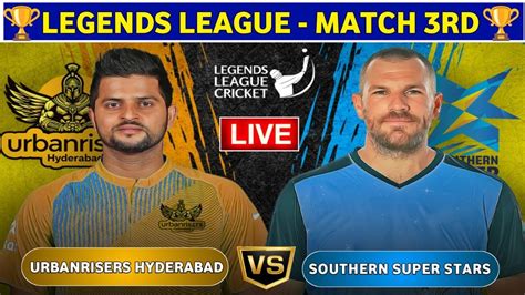 Live Urbanrisers Hyderabad Vs Southern Super Stars Live Rd T Sss